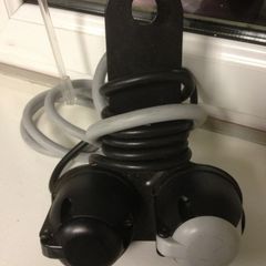 Towbar twin wiring kit