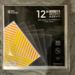 Big Fudge 12'' Vinyl record sleeves