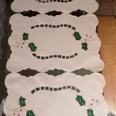 3 Christmas Placemats