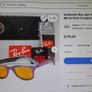 Ray-Ban Wayfarer Cosmo Mars Sunglasses Image 6