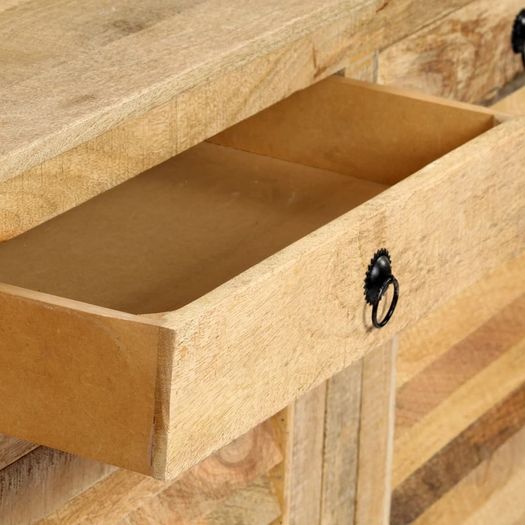 Side Cabinet 170x38x80 cm Solid Mango Wood