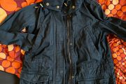 Navy girls parka, size 34