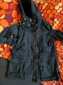 Navy girls parka, size 34