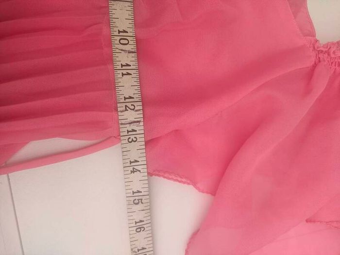 Vintage 70s Mags Fortail Paris Coral Pink maxi Dress