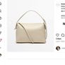 Massimo Dutti Leather Crossbody Bag - Grey - BNWT RRP 79.95 Image 4