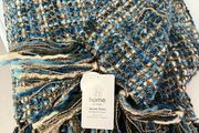 Blue throw/blanket