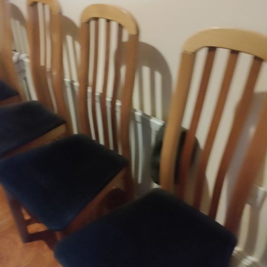 set of Danish dining chairs