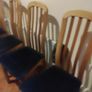 set of Danish dining chairs Image 2