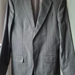 BNWT 36R Black slim fit 3 piece suit 32W 32L