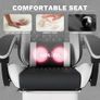 Gaming chair Ergonomic with Footrest PVC, Skin-Friendly, Mute, Low Noise, Racing seat, Foam seat cushion Image 5
