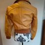 Vintage Retro leather jacket (extra small) Image 4