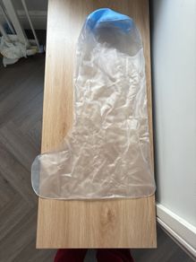 Waterproof leg cast cover bag