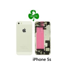 For iPhone 5S Back / Battery Cover Housing Complete With Parts White Silver