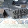 Ladies boots. Sheepskin boots, Size 39. Knee high boots, Black,New Image 2