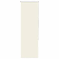 Roller Blind Blackout Off White 40x130 cm Fabric Width 35.7 cm Polyester