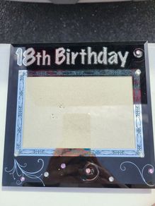 18th birthday frame