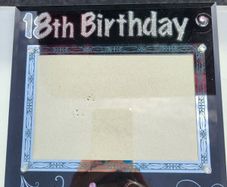 18th birthday frame