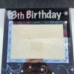 18th birthday frame