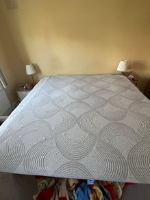 Bed mattress topper