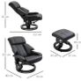 Recliner Massage Chair Arm Chair Armchair & Stool 10 Point Massage Image 3