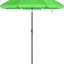 1.6 m Parasol, Beach Umbrella, UPF 50+, Sun Protection, Portable Octagonal Polyester Canopy, Fibreglass Ribs, Tilt Mechanism, Carry Bag, for Beach Garden Balcony Pool, Taupe MULTIPLE COLOURS AVAILABLE (FREE POSTAGE) Image 4