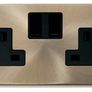 Satin Chrome, Antique Brass, Sockets and Switches Image 9