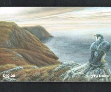 2000 Isle of Man UK10/ 110 units Peregrine Falcon (Siemens - S30 (Module 34)) Phone Card