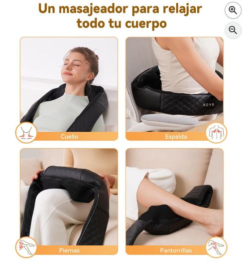 KN68 Heated 4D Neck and Shoulder Massager