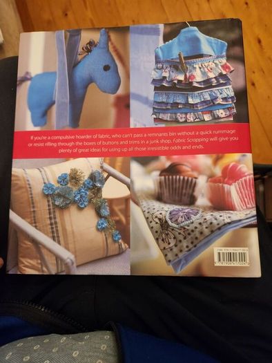 Fabric Scrapping   Creative And Fun Sewing Ideas For The Home.  Bykatue Ebben. Large Volume  Hardback In Very Good Condition.