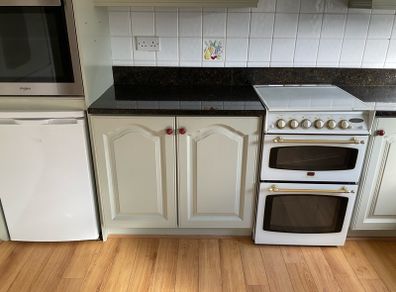 Black granite countertops