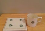 W.H Goss in Shamrock Pattern