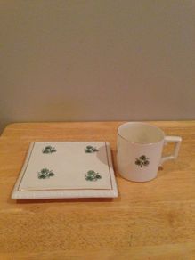 W.H Goss in Shamrock Pattern