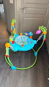 Baby Jumperoo Bouncer, Baby Einstein Ocean Explorers Activity Jumper, Excellent Condition