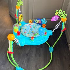 Baby Jumperoo Bouncer, Baby Einstein Ocean Explorers Activity Jumper, Excellent Condition