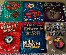 6x Believe it or not books