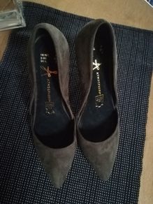 Brand new khaki stilettos