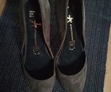 Brand new khaki stilettos
