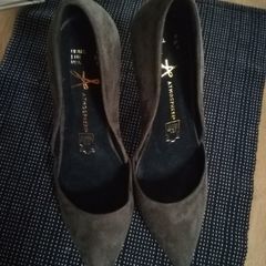 Brand new khaki stilettos