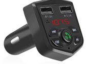 New Bluetooth 4.2 EDR Wireless FM Transmitter 3.1A Voltmeter Mic 12V 24V #939