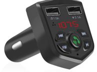 main image for ad New Bluetooth 4.2 EDR Wireless FM Transmitter 3.1A Voltmeter Mic 12V 24V #939