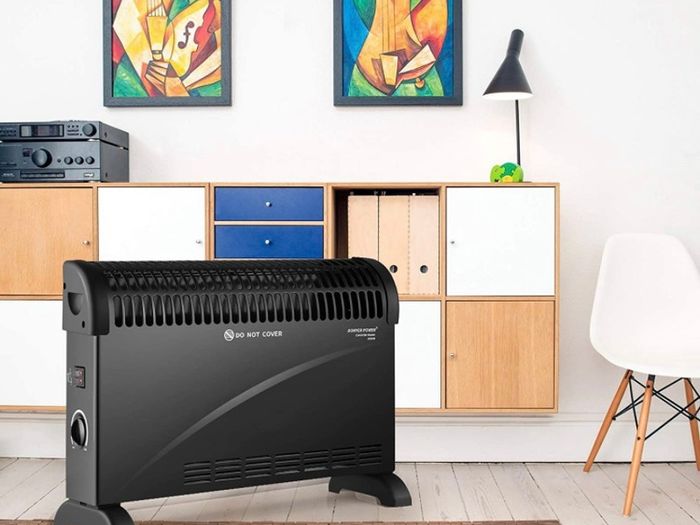 Convector Radiator Heater 2000W Room Heating with Adjustable Thermostat MULTIPLE COLOURS AVAILABLE (FREE POSTAGE)