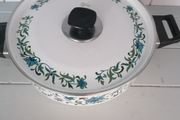 Vintage enamel serving dish