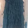 Ruffled Black Dress Image 2