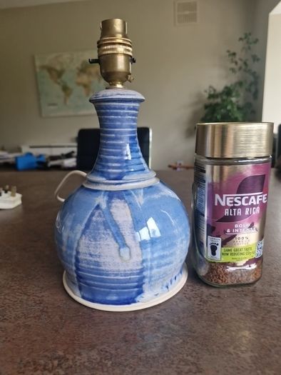 Pottery Table Lamp