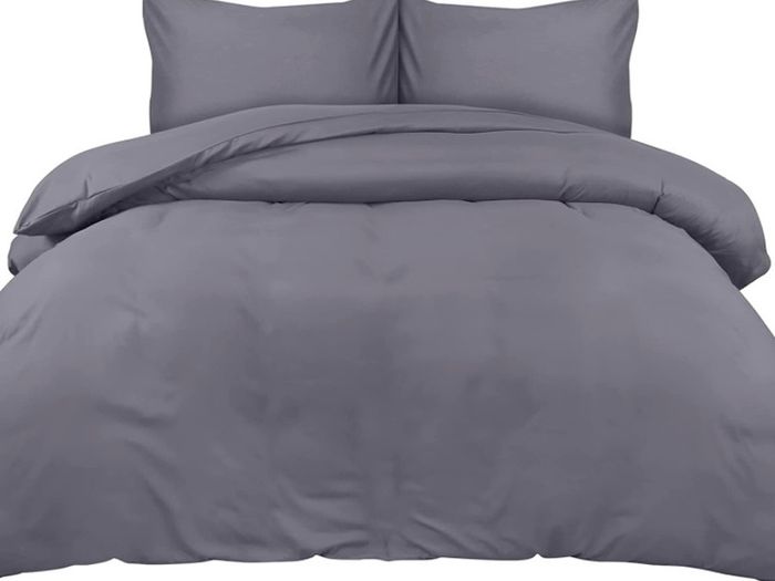 Bedding King Size Duvet Cover - Soft Microfibre Duvet Cover Set with Pillow cases - Bedding Quilt Cover Set MULTIPLE COLOURS AVAILABLE (FREE POSTAGE)