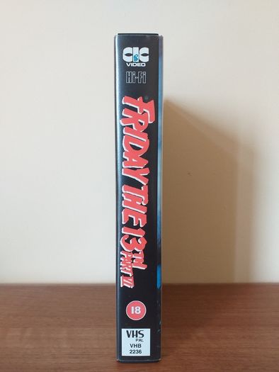 Friday The 13th Part VI JASON LIVES Horror Film VHS PAL Video Tape Cassette (SUPER ULTRA RARE) In This Exceptional Condition