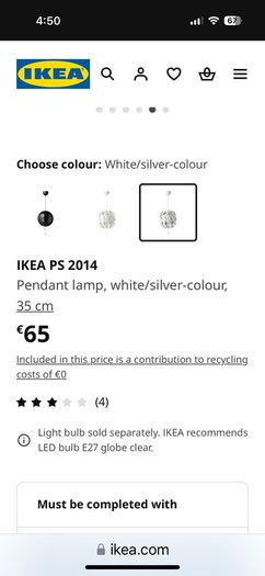 pendant light