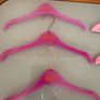 Selection of pink hangers for children Image 2