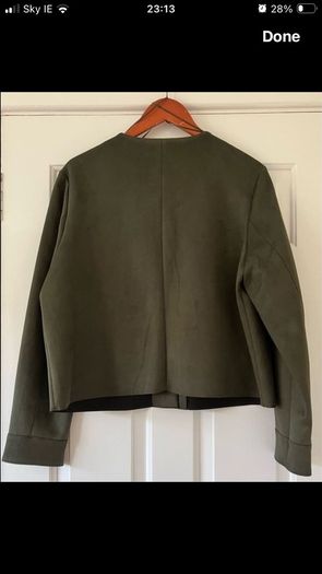 BNWT Size 16 Dark Green Jacket by Gallery, Dunne's