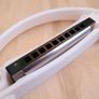Harmonica Desktop Holder - "Blues-Bar" Organizer for 10-Hole Diatonic Harps - Fits Hohner, Lee Oskar, Suzuki - Studio & Desk Display - Set of 5/7/12 Image 4